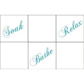 FSSS Ltd 12 x SAGE CHIVES BASIL THYME MINT GARLIC CS Tile transfer stickers kitchen HOME (DARK BROWN, 130mm)