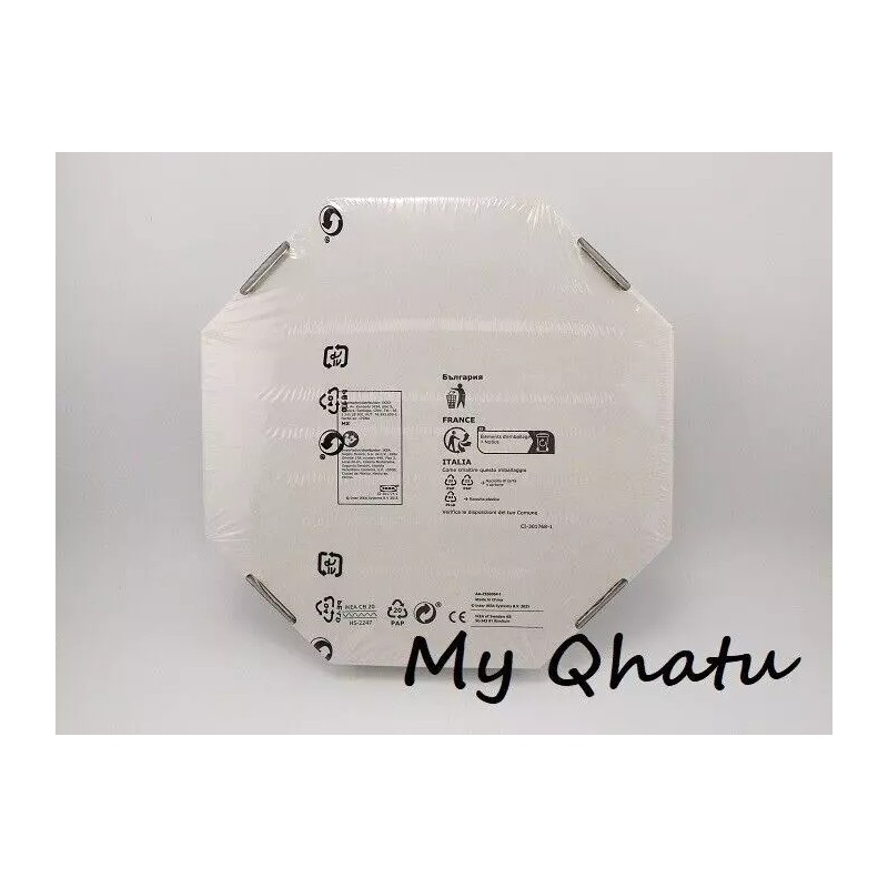 IKEA NUFFRA Wall Clock Low-voltage/bl