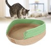 Round Cat Bed Cotton Rope Woven Basket Multipurpose Sleeping Scratching
