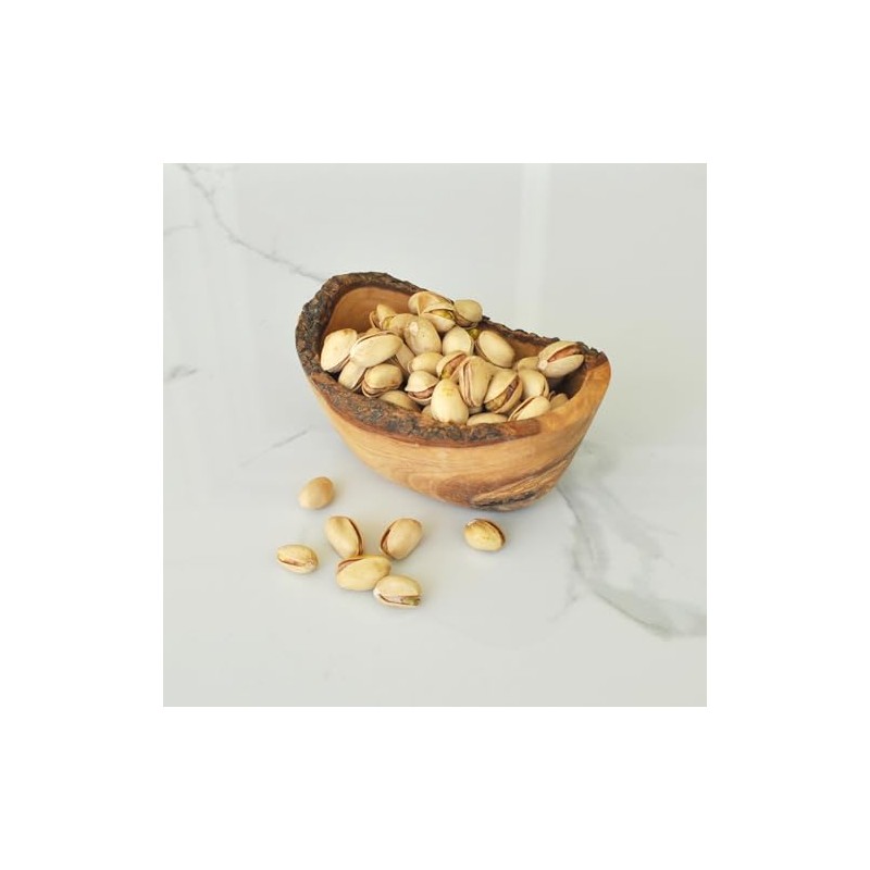Naturally Med Olive Wood Dipping Bowl - Rustic. Olive wood