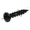 100 Pack Rok Hardware #6 x 3/4" Coarse Deep Thread