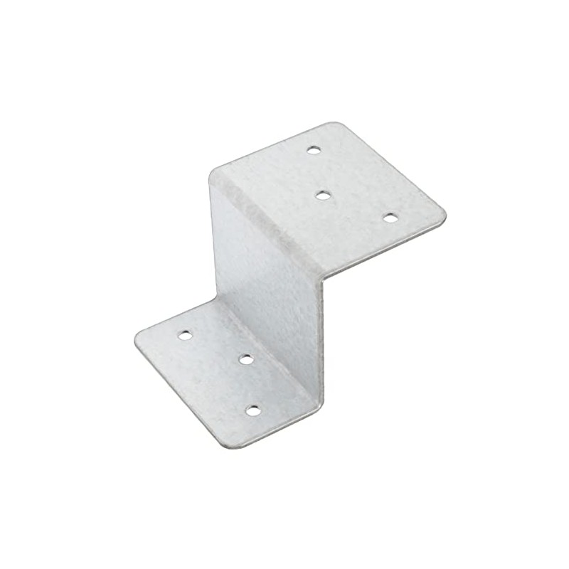 GBGS 10 Pcs Z Brackets,Length 2",Double Angle Clip Bracket for