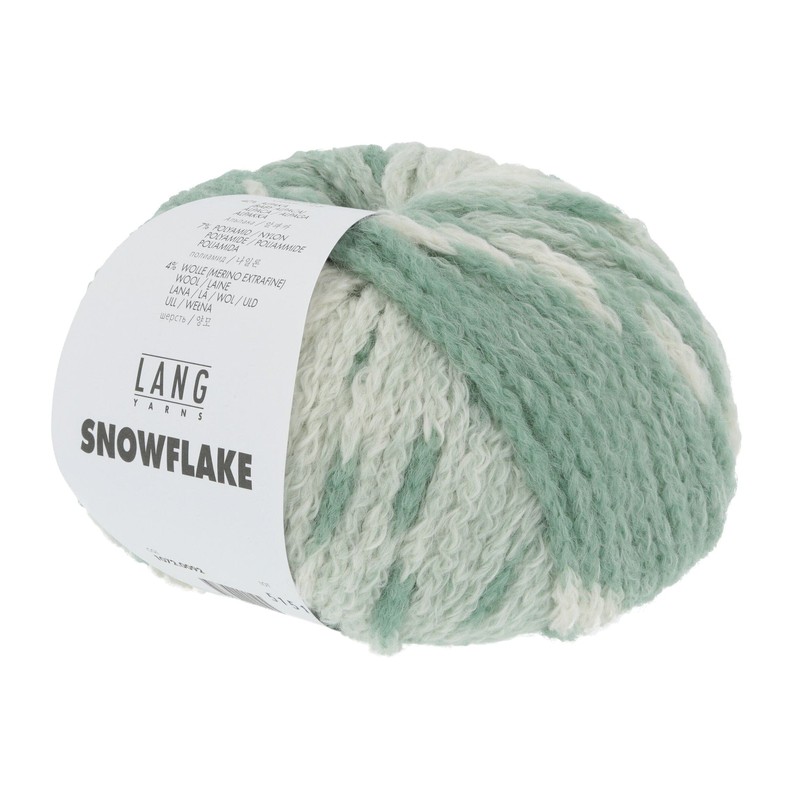 50 g Snowflake – Colour 24 – Wool White/Grey –