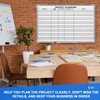 Lincia Project Planning Dry Erase Whiteboard 36 x 24 Magnetic