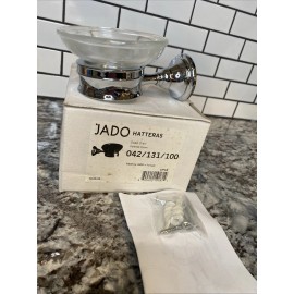 JADO Hatteras Soap Dish - Polished Chrome, #042/131/100, NOS!