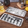 Booson 2 Set Stainless Steel Ice Cube Tray 18 Slot