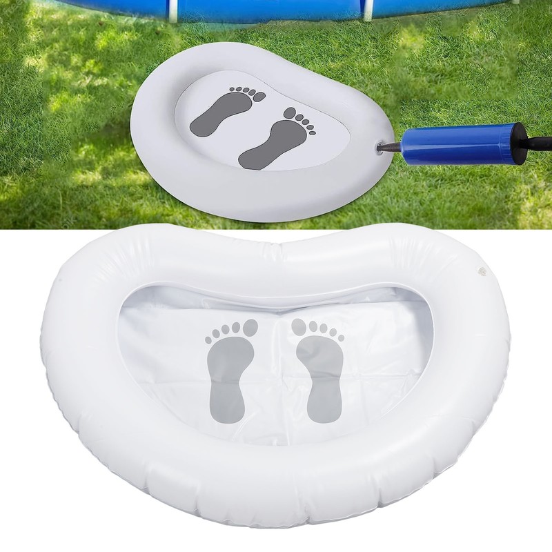 Inflatable Swimming Pool Foot Bath Foldable Foot Soaking Bath Basin
