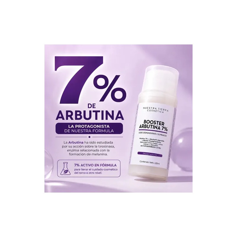 Booster Arbutina 7% Manchas Rostro Cuerpo 100ml