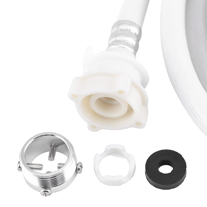 Washing Machine Water Inlet Hose, Portable Washing Machine Hoses White