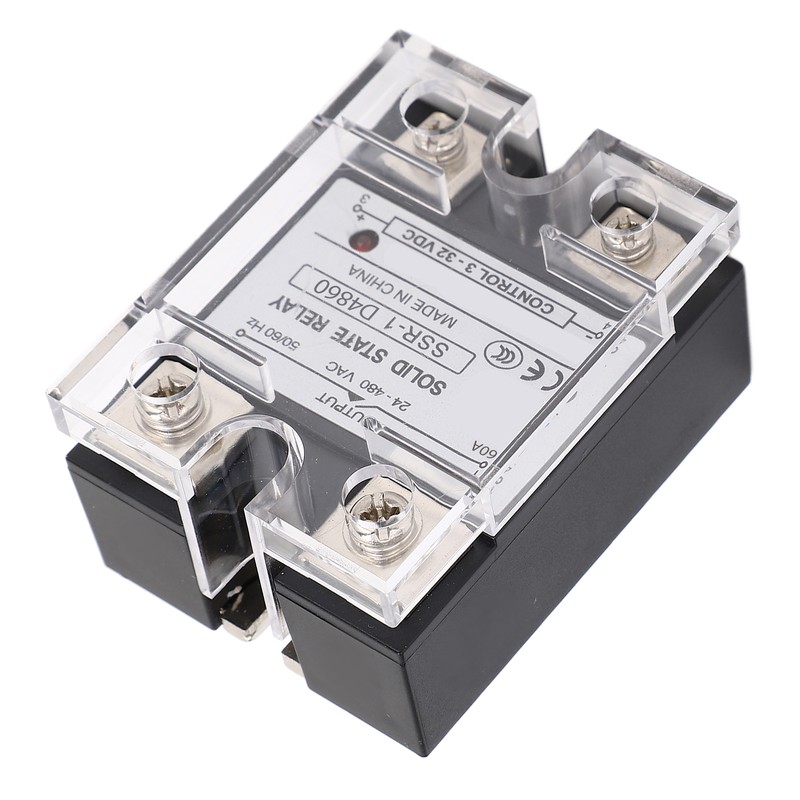 Solid State Relay SSR 3‑32V DC Input to 24‑480V AC