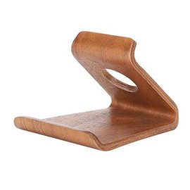 Soporte para telfono mvil, Soporte para telfono de Suave, porttil Duradero para Tableta casera para telfono Celular(Walnut)                           
