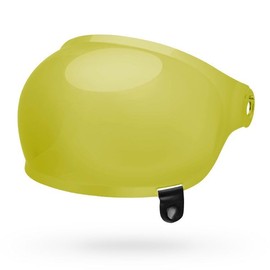 Bell Motorcycle Helmet BULLITT Optional Bubble Shield BUBBLE SHIELD YELLOW Black Tab JP8013379