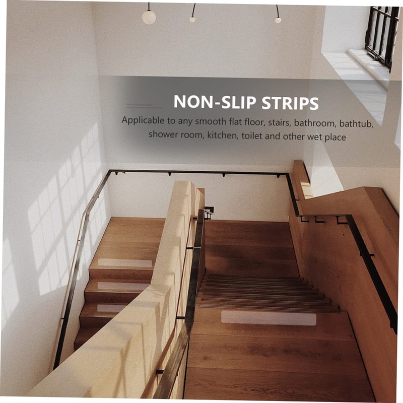 KONTONTY 10-Pack Anti Bathtub Tape Non-Skid Floor Strips for Safety