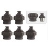 CGOLDENWALL A Set of Dies 6.5-20.5mm Circle Model for MHP-20 and JP-20 Electric Hydraulic Hole Puncher