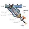 REKUBIK Water Filter Hydrocyclone Sieve Filter 2 x Male Thread