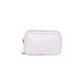 Stoney Clover Lane Women's Double Zip Pouch, Bridal Floral, One Size