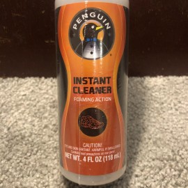 Penguin Instant Cleaner Foaming Action for Shoes, Boots, Concentrated Foam, 4oz