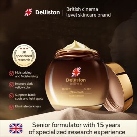 Deliisto Nourish Night Cream – Hydrating & Firming Sleeping Mask with Multi-Essence Anti-Aging Formula