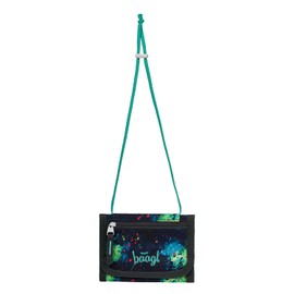 Baagl Children's Neck Pouch - Wallet for Boys - Purse, Mini Purse, Change Coin Purse, Chill
