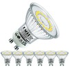EACLL GU10 LED Cool White 6 W Replaces 90 W