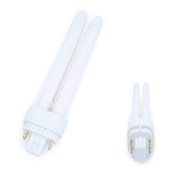 13W 2700K 2 Pin CFL Light Bulbs Replacement for GE General Electric G.E F13DBX23T4/SPX27 by Technical Precision - Double Twin Tube Compact Fluorescent Bulbs 2 Pin GX23-2 Base - Warm White - 1 Pack
