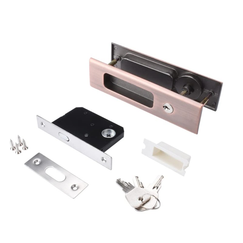 Hoconnie Handle for Door Lock Door Handle Sets Pocket Door