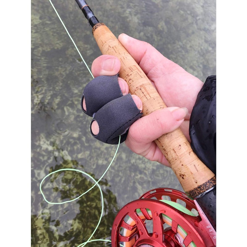 river peak RP-GL200 Double Finger Stripping Guard Blue