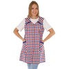 7/8 Tunic Short Colourful Apron without Sleeves Cooking Apron, Design