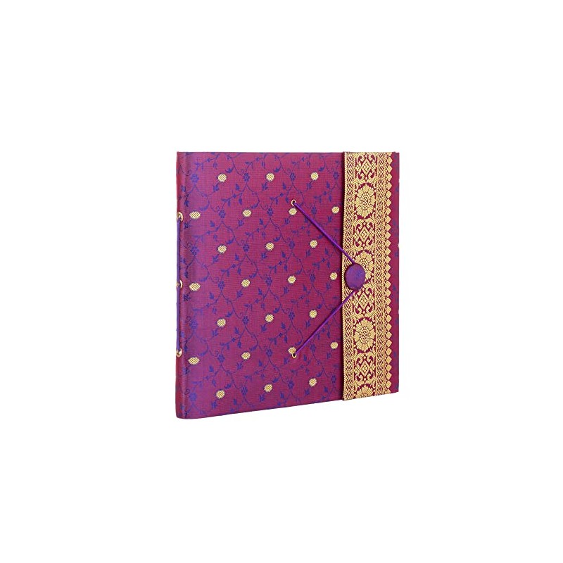 Large Photo Album Indian Sari Design 240 mm x 260
