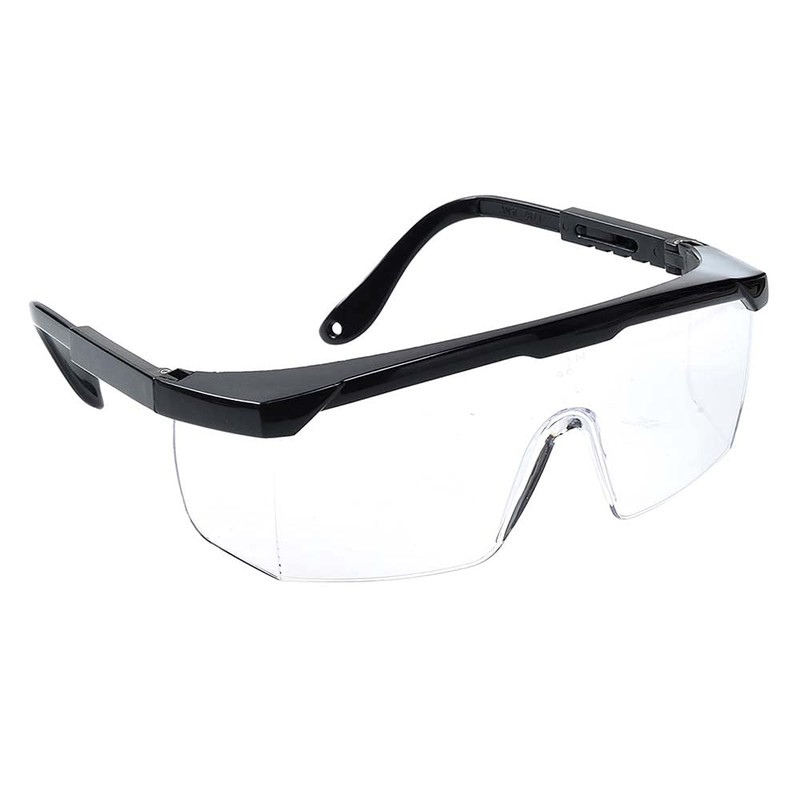Portwest Classic Safety Spectacles, Size: One Size, Colour: Clear, PW33CLR
