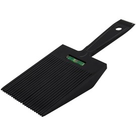 Barber Flat Top Guide Comb with level Bang Liquid Oil Hair Cutting Angle Adjustment Large Teeth Comb Styling Tool (black)