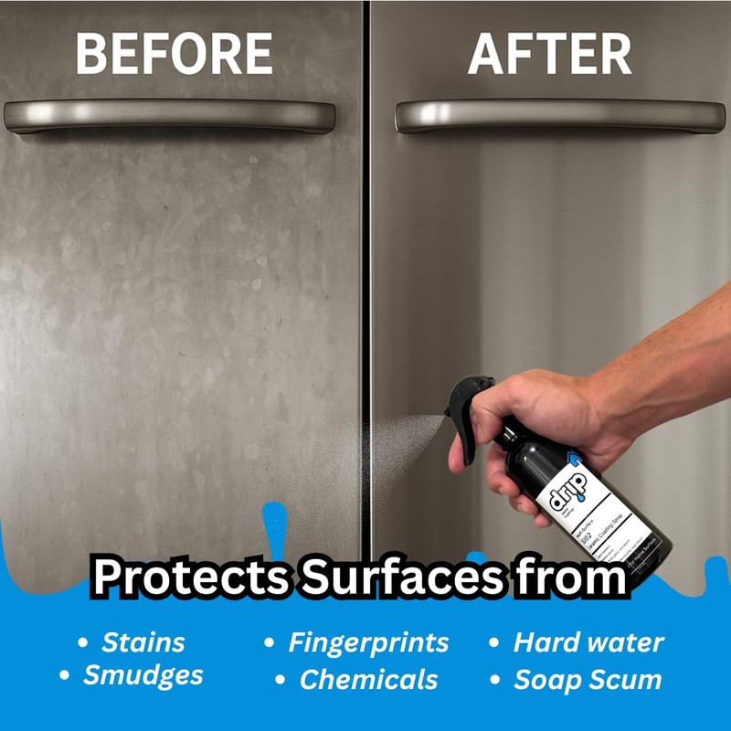 DRIP Home Ceramic Coating Spray Kit - Protect Kitchen &