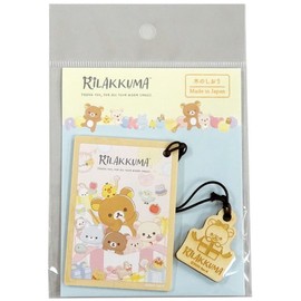 Rilakkuma Happy for You RK500 Wooden Bookmark