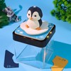 Fockety 3D Art Calendar, Penguin Calendar 2025 Notepad with Light,