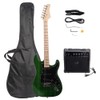 39 inch Electric Guitar Kit Bundle with 20w Amplifier, All