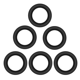 Fishing Rubber Ring, 100PCS Rubber Ring Washer for Fishing Bite Alarm Fishing Rod Connector Accessory Tackle