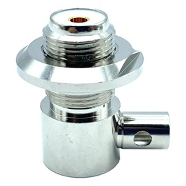 S-NET SN-370-DA Dummy Antenna Connector Dress Up ML-Type CB Radio Decor Dump Accessory Decorative Metal Decoration C Type