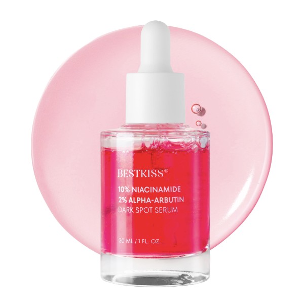 Bestkiss 10% Niacinamide + 2% Alpha-Arbutin Dark Spot Serum with