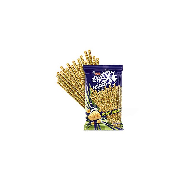 Eti Crax Spicy Stick Cracker 50gr 1.76 OZ , 20