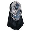 Zombie Rubber Face Mask Grey Snake
