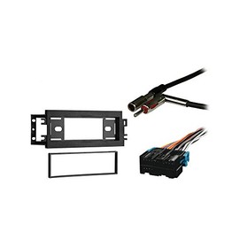 Harmony Audio Compatible with Chevy Camaro 1993 1994 1995 1996 Single DIN Stereo Harness Radio Install Dash Kit Package