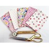 Fat Quarter Fabric Bundle - Pretty Pink Spring Floral Mix