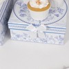Balsa Circle 4 Blue Nesting Gift Boxes with Lids Wedding
