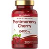 Montmorency Cherry Capsules 2400mg | 200 Count | Tart Cherry