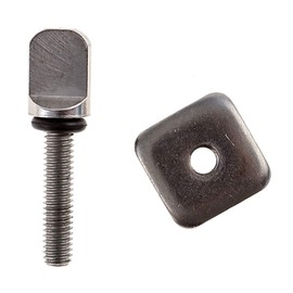 HB SURF STUFF No Tool Stainless Steel Universal Fin Screw for Longboard and SUP (3 Pack)