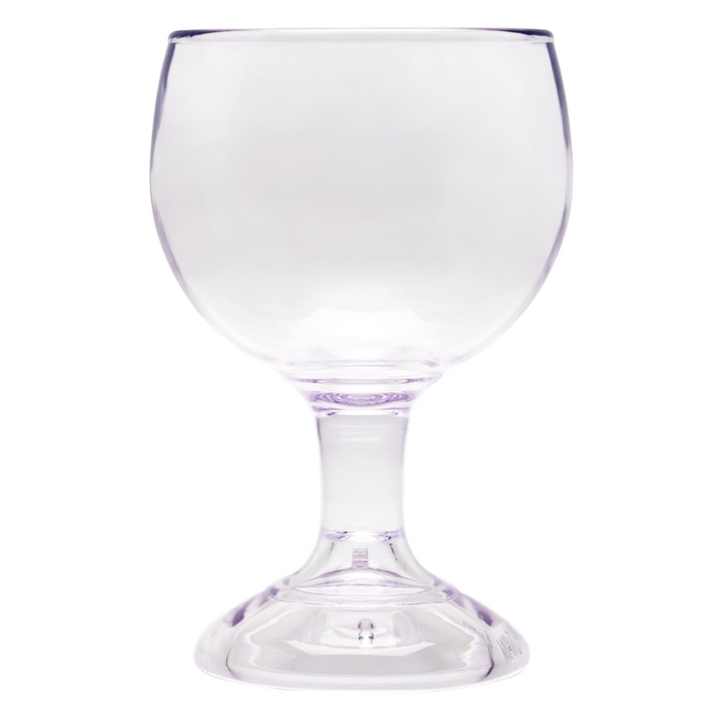 G.E.T. GOB-20-1-SAN-CL Shatterproof Heavy-Duty Plastic Margarita Beer Schooner (Case of