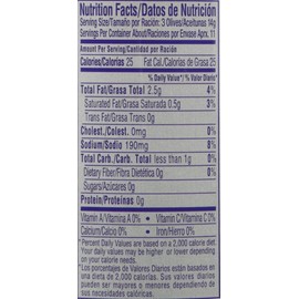 Goya Stuffed Olives Minced Anchovies 5.25 Ounces (Pack of 06)