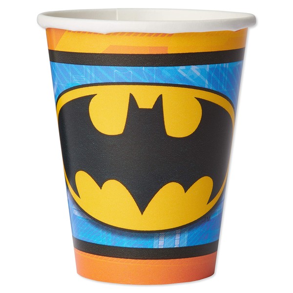 American Greetings Batman Party Supplies, 9 oz. Paper Cups (32-Count)