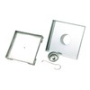 BOANN BNSDC16 Contemporary/Modern Invisible Style 304 Tile Insert Square Shower