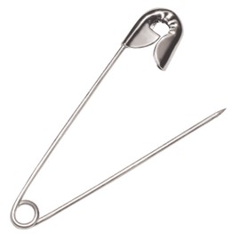 Rehabilitation Advantage 144 Pack of Metal Safety Pins, 1.5 Inches Long